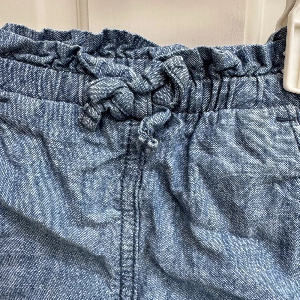 NWOT Old Navy 2T Girls Blue Denim Looking Soft Shorts